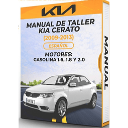 Manuale di officina Kia Cerato (2009, 2010, 2011, 2012, 2013) BENZINA 1.6, 1.8 e 2.0 PDF