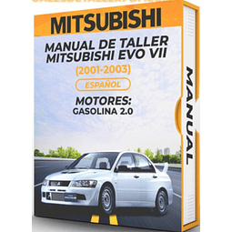 Manual de Taller Mitsubishi Evo Vii (2001, 2002, 2003) PDF