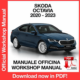 Manuale Officina Skoda Octavia 4 (2020-2021-2022-2023) (EN)