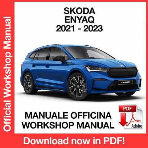 Manuale Officina Skoda Enyaq (2021-2022-2023) (EN)