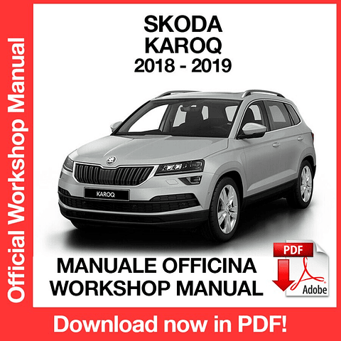 Manuale Officina Skoda KAROQ (2018-2017-2018-2019) (EN)