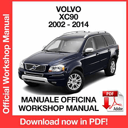 Manuale Officina Volvo XC90 (2002-2003-2004-2005-2006-2007-2008) (EN)