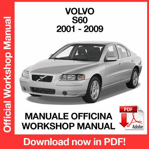 Manuale Officina Volvo S60 (2001-2002-2003-2004-2005) (EN)