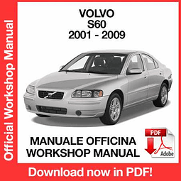 Manuale Officina Volvo S60 (2006-2007-2008-2009) (EN)