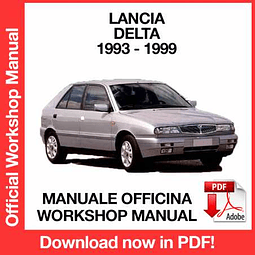 Manuale Officina Lancia Delta (1993-1994-1995-1996-1997-1998-1999) (ITA)