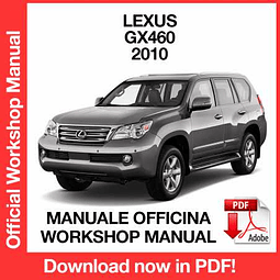 Manuale Officina Lexus GX460 (2010) (EN)