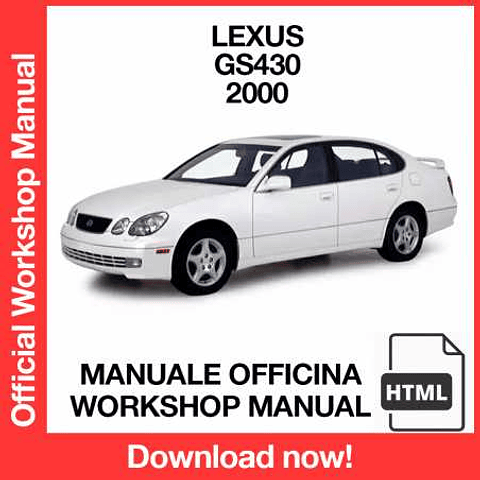 Manuale Officina Lexus GS430 GS300 (2000) (EN)