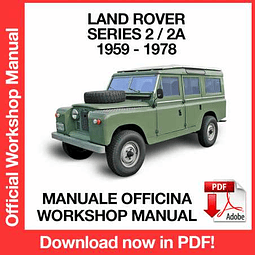 Manuale Officina Land Rover Series 2 - 2A (1959-1978) (EN)