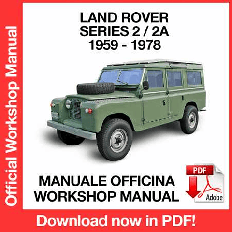 Manuale Officina Land Rover Series 2 - 2A (1959-1978) (EN)