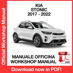 Manuale Officina Kia Stonic (2017-2018-2019-2020-2021-2022) (ITA)