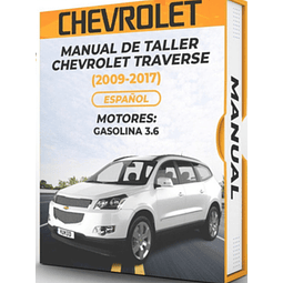 Manuale d'officina Chevrolet Traverse (2009, 2010, 2011, 2012, 2013, 2014, 2015, 2016, 2017) PDF