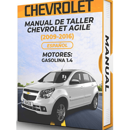 Manuale di officina Chevrolet Agile (2009, 2010, 2011, 2012, 2013, 2014, 2015, 2016)PDF