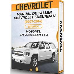 Manuale di officina Chevrolet Suburban (2007, 2008, 2009, 2010, 2011, 2012, 2013, 2014) BENZINA 5.3, 6.0 e 6.2 PDF