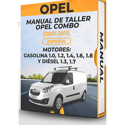 Manuale di officina Opel Combo (2001-2011) 1.0 / 1.2 / 1.4 / 1.6 / 1.8 L