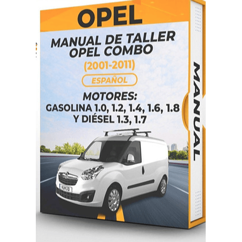 Manuale di officina Opel Combo (2001-2011) 1.0 / 1.2 / 1.4 / 1.6 / 1.8 L