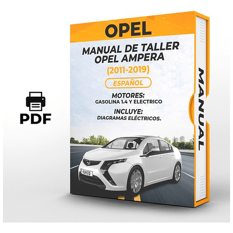 Manuale di officina Opel Ampera (2011-2019) 1.4  