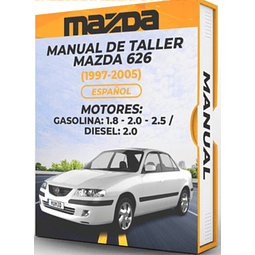 Manuale di officina Mazda 626 (1997-2005)  1.8 - 2.0 - 2.5 / Gas: 2.0