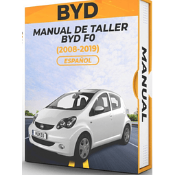 Manuale di officina Byd F0 (2008-2019)