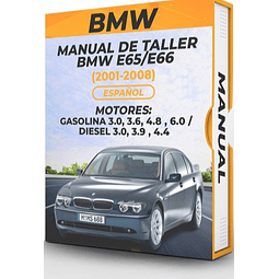 Manuale di officina BMW E65/E66 (2001-2008) 3.0, 3.6, 4.8, 6.0 / Gas 3.0, 3.9, 4.4