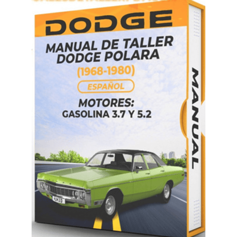 Manuale di officina Dodge Polara (1968-1980) 3.7 e 5.2