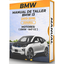 Manuale d'officina BMW I3 (2013-2019) (25KW - 647 cc)