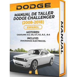 Manuale di officina Dodge Challenger (2008-2018) 3.5, 3.6, 5.7, 6.1, 6.2, 6.4