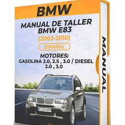 Manuale di officina BMW E83 (2003-2010) 2.0, 2.5, 3.0 / Gas 2.0, 3.0