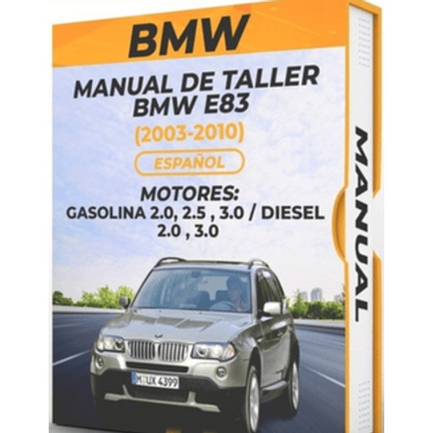 Manuale di officina BMW E83 (2003-2010) 2.0, 2.5, 3.0 / Gas 2.0, 3.0