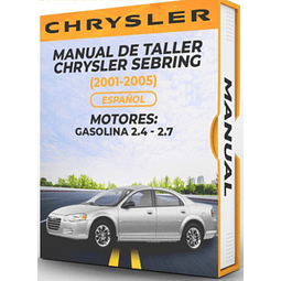 Manuale di officina Chrysler Sebring (2001-2005) (Spag)