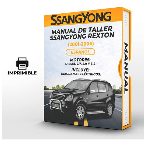 Manuale di officina Ssangyong Rexton (2001-2006) (Spag)