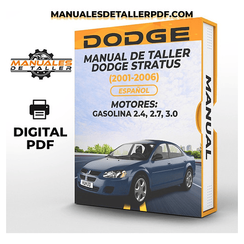 Manuale di officina Dodge Stratus (2001-2006) 2.4, 2.7, 3.0