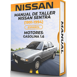 Manuale di officina Nissan Sentra (1991-1994) (Spag)