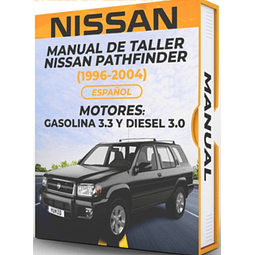 Manuale di officina Nissan Pathfinder (2001, 2002, 2003, 2004) 3.3 GAS 3.0