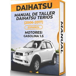 Manuale di officina Daihatsu Terios (2006-2017) 1.5
