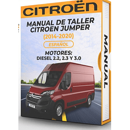 Manuale di officina Citroen Jumper (2014-2020) Gas 2.2, 2.3 E 3.0