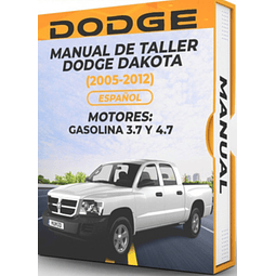 Manuale di officina Dodge Dakota (2005-2012)  3.7 e 4.7 PDF