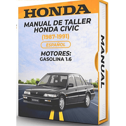Manuale di officina Honda Civic (1987-1991) 1.6 