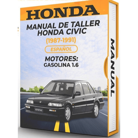 Manuale di officina Honda Civic (1987-1991) 1.6 