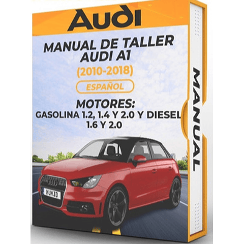 Manuale di officina Audi A1 (2010-2018)  1.2, 1.4 E 2.0 Gas 1.6 E 2.0