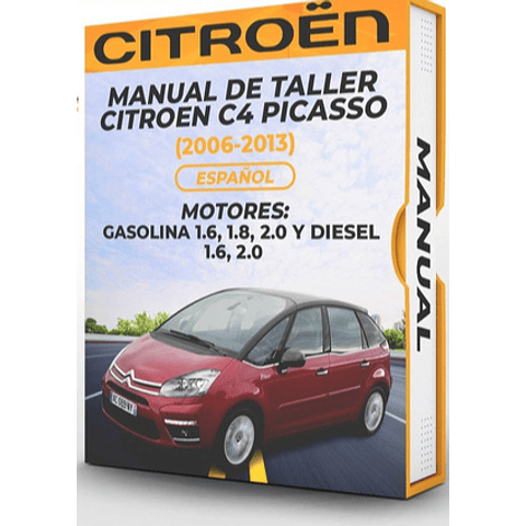 Manuale di officina Citroen C4 Picasso (2006-2013) 1.6, 1.8, 2.0 E DIESEL 1.6, 2.0