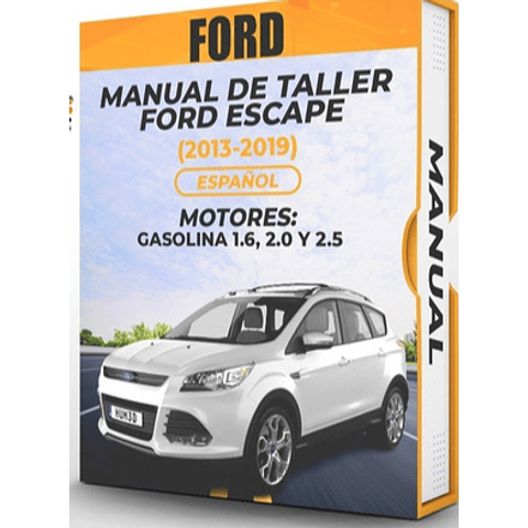Manuale di officina Ford Escape (2013-2019)  1.6, 2.0 E 2.5 