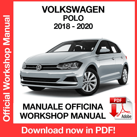 Manuale Officina Volkswagen Polo (2018-2019-2020) (EN)
