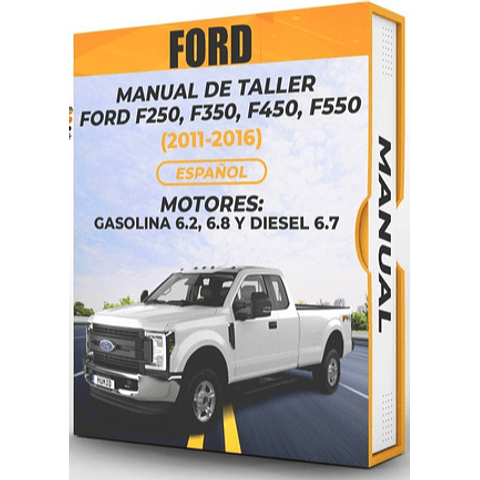 Manuale di officina Ford F250, F350, F450, F550 (2011-2016)