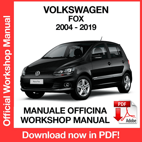 Manuale Officina Volkswagen Fox (2004-2005-2006-2007-2008-2009-2010-2011-2012) (EN)