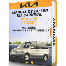 Manuale di officina Kia Carnival (1998-2006) PDF