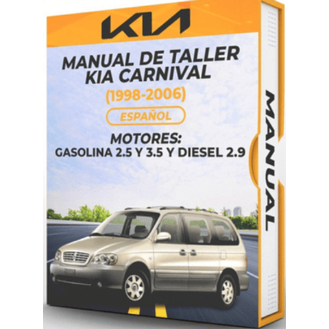 Manuale di officina Kia Carnival (1998-2006) PDF