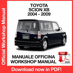 Manuale Officina Toyota Scion XB (2004-2005-2006-2007-2008-2009) (EN)