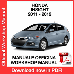 Manuale Officina Honda Insight (2011-2012) (EN)
