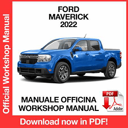 Manuale Officina Ford Maverick (2022) (EN)