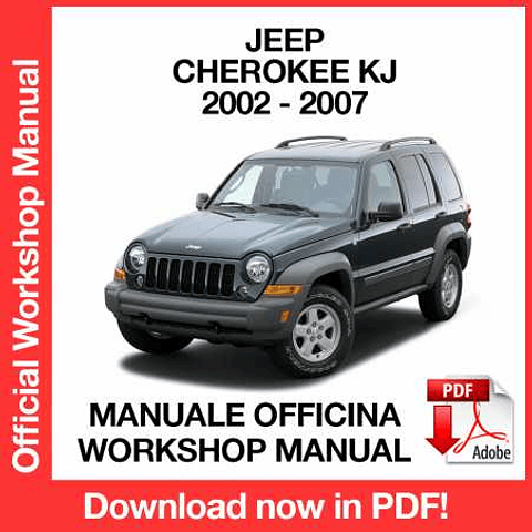 Manuale Officina Jeep Cherokee KJ (2002-2003-2004-2005-2006-2007) (EN)